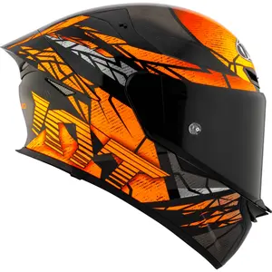 Imagem 2 de Capacete KYT TT Revo Combustion - Laranja