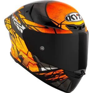 Imagem 4 de Capacete KYT TT Revo Combustion - Laranja