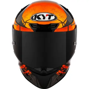 Imagem 5 de Capacete KYT TT Revo Combustion - Laranja