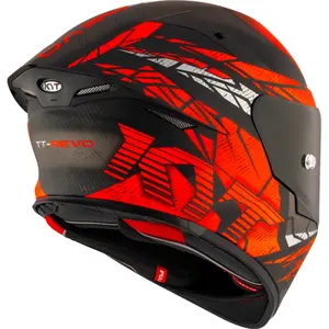 Imagem 7 de Capacete KYT TT Revo Combustion - Vermelho