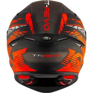 Imagem 8 de Capacete KYT TT Revo Combustion - Vermelho