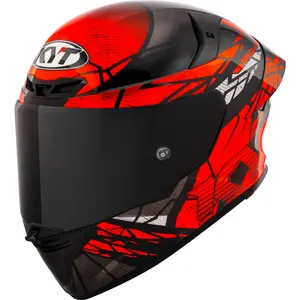 Imagem 3 de Capacete KYT TT Revo Combustion - Vermelho