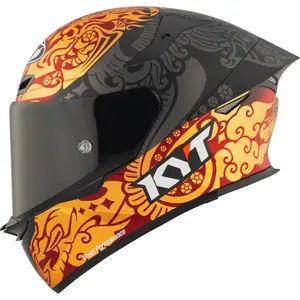 Capacete KYT TT Revo Enea Indonesia 2023 - Preto