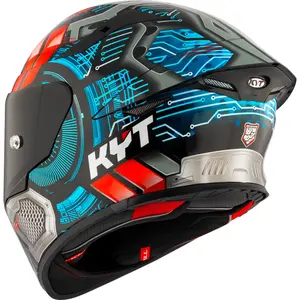 Imagem 6 de Capacete KYT TT Revo Synchrotron - Preto/Azul