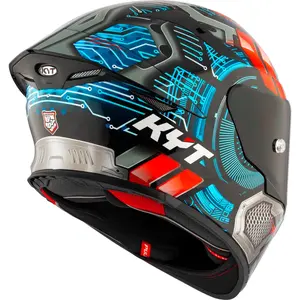 Imagem 7 de Capacete KYT TT Revo Synchrotron - Preto/Azul