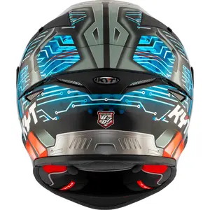 Imagem 8 de Capacete KYT TT Revo Synchrotron - Preto/Azul