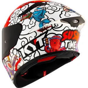 Imagem 5 de Capacete KYT TT Revo Sushi - Branco