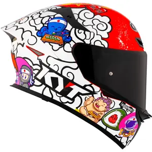Imagem 2 de Capacete KYT TT Revo Sushi - Branco