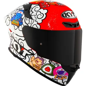 Imagem 4 de Capacete KYT TT Revo Sushi - Branco