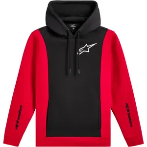 Moletom Alpinestars Ignite Hoodie - Preto/Vermelho