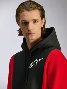 Imagem 3 de Moletom Alpinestars Ignite Hoodie - Preto/Vermelho
