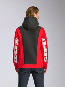 Imagem 4 de Moletom Alpinestars Ignite Hoodie - Preto/Vermelho