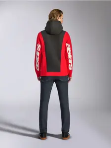 Imagem 5 de Moletom Alpinestars Ignite Hoodie - Preto/Vermelho