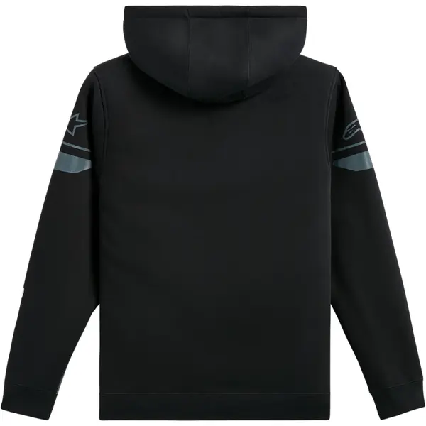 Moletom Alpinestars Esemex Hoodie - Preto/Cinza Escuro - Grid Motors