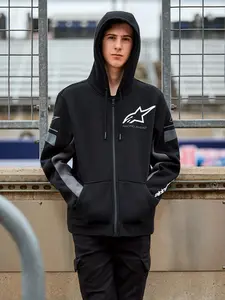 Imagem 11 de Moletom Alpinestars Esemex Hoodie - Preto/Cinza Escuro