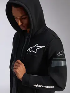 Imagem 10 de Moletom Alpinestars Esemex Hoodie - Preto/Cinza Escuro