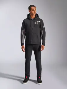 Imagem 5 de Moletom Alpinestars Esemex Hoodie - Preto/Cinza Escuro