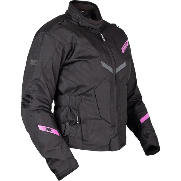 Jaqueta Texx New Strike V3 Lady - Preta/Rosa (Feminina) - Grid Motors