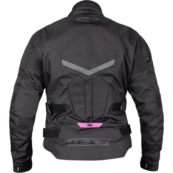 lady　0916 Jaqueta Texx New Strike V3 Lady - Preta/Rosa (Feminina) - Grid Motors