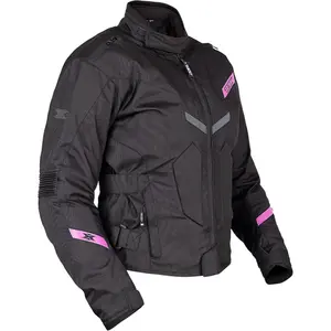 Imagem 3 de Jaqueta Texx New Strike V3 Lady - Preta/Rosa (Feminina)