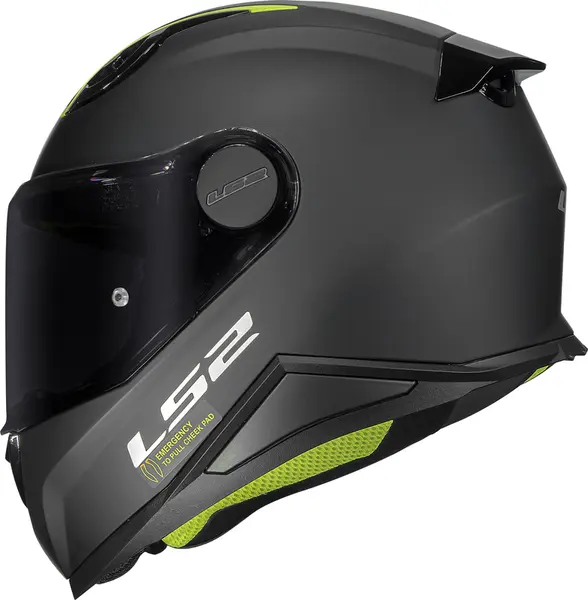 Imagem 1 de Capacete LS2 Kid FF812 Monocolor - Preto Fosco (Infantil)