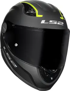 Imagem 4 de Capacete LS2 Kid FF812 Monocolor - Preto Fosco (Infantil)