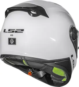 Imagem 6 de Capacete LS2 Kid FF812 Monocolor - Branco (Infantil)
