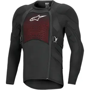 Jaqueta Colete Alpinestars Bionic Plasma LT - Preto/Branco