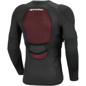 Imagem 2 de Jaqueta Colete Alpinestars Bionic Plasma LT - Preto/Branco