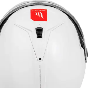 Imagem 7 de Capacete MT Cosmo SV Solid A0 - Branco (Aberto)