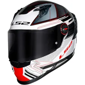 Imagem 6 de Capacete LS2 FF358 Pro Digital - Preto/Branco