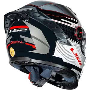 Imagem 9 de Capacete LS2 FF358 Pro Digital - Preto/Branco
