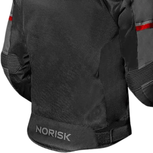 Jaqueta Norisk Trip Air - Preto/Vermelho (Ventilada) - Grid Motors