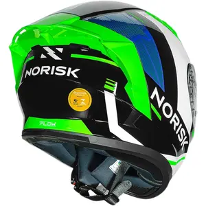 Imagem 7 de Capacete Norisk Flow Run - Branco/Preto