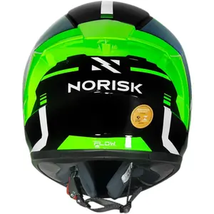 Imagem 8 de Capacete Norisk Flow Run - Branco/Preto