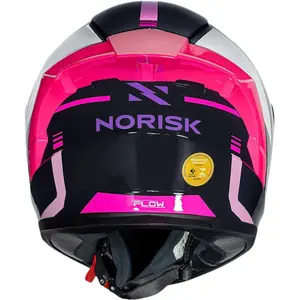 Imagem 8 de Capacete Norisk Flow Run - Azul/Rosa