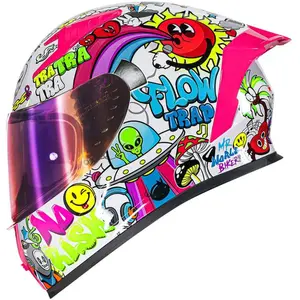 Capacete Norisk Flow Trap - Branco