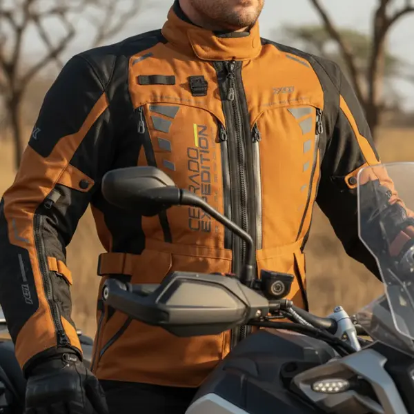 Jaqueta X11 Expedition Cerrado - Marrom - Grid Motors