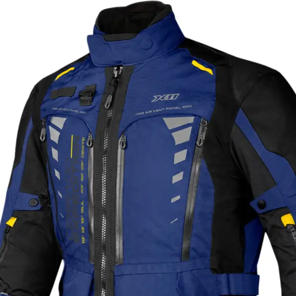 Jaqueta X11 Expedition Cerrado Azul Navy Grid Motors
