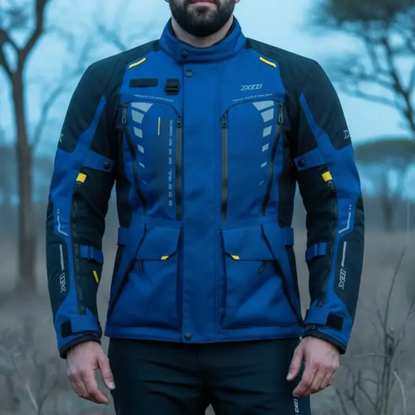 Jaqueta X11 Expedition Cerrado - Azul Navy - Grid Motors