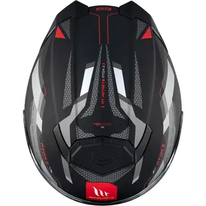 Imagem 7 de Capacete MT Atom 2 SV Bast D5 - Cinza/Preto Fosco (Articulado)
