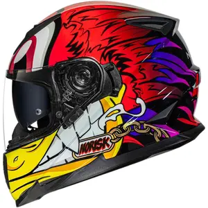 Imagem 1 de Capacete Norisk FF302 Soul II Loko - Vermelho