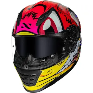 Imagem 3 de Capacete Norisk FF302 Soul II Loko - Vermelho