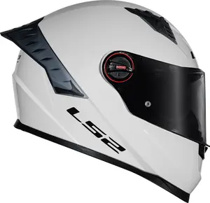 Imagem 2 de Capacete LS2 FF358 Pro Monocolor - Branco