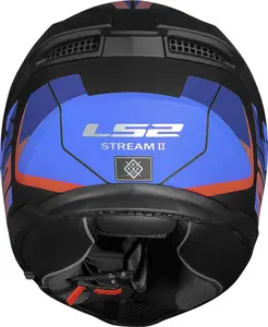 Imagem 4 de Capacete LS2 Stream 2 Road - Cinza Titânio/Vermelho Fosco