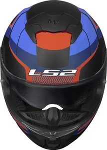 Imagem 5 de Capacete LS2 Stream 2 Road - Cinza Titânio/Vermelho Fosco