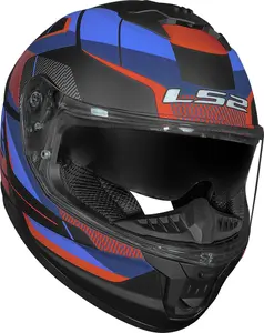 Imagem 6 de Capacete LS2 Stream 2 Road - Cinza Titânio/Vermelho Fosco