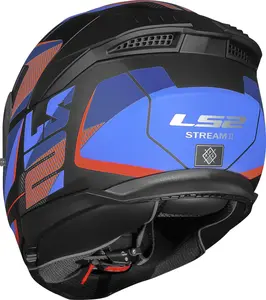 Imagem 7 de Capacete LS2 Stream 2 Road - Cinza Titânio/Vermelho Fosco