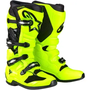 Bota Alpinestars Tech 7 Amarelo Fluor/Preto