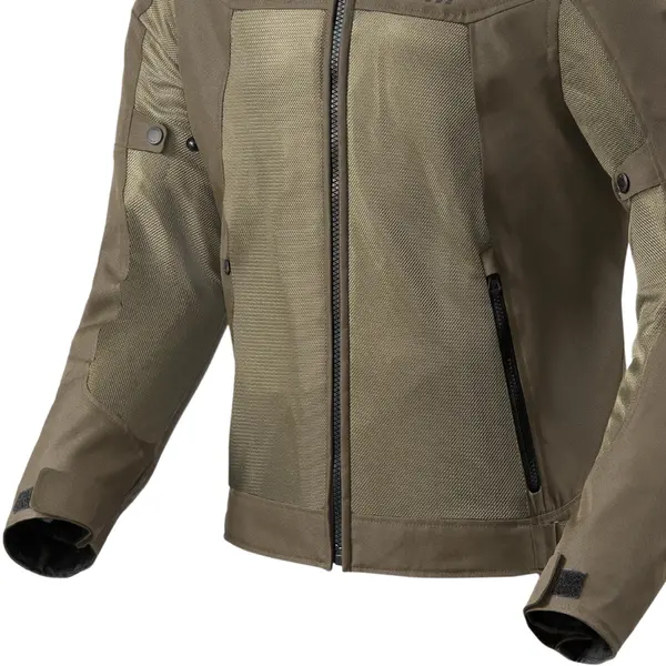 Jaqueta Revit Eclipse 2 Verde Tarmac (Ventilada) - Grid Motors